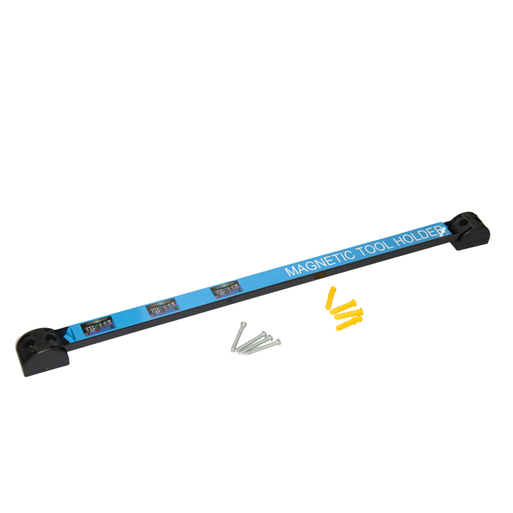 Magnetic Tool and Knife Rack with Detachable Wall Brackets | 24 inches