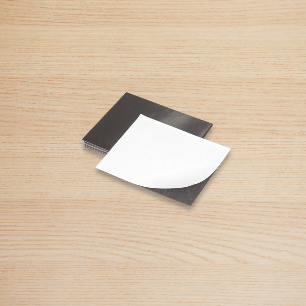 Self-Adhesive Business Card Magnets – 72mm x 64mm | 10 Pack