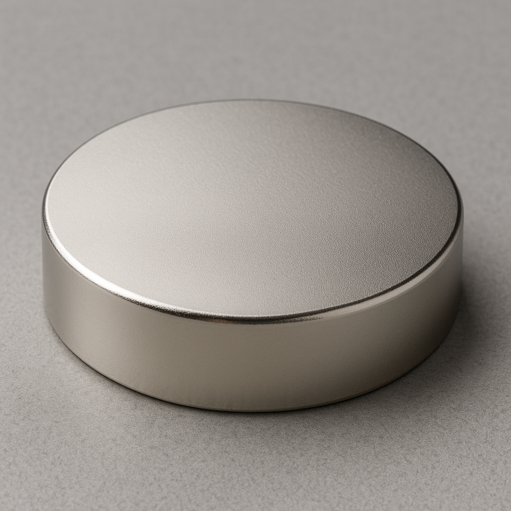 Neodymium Disc Magnet – D60mm x 10mm | N45SH | High Temperature ≤150°C