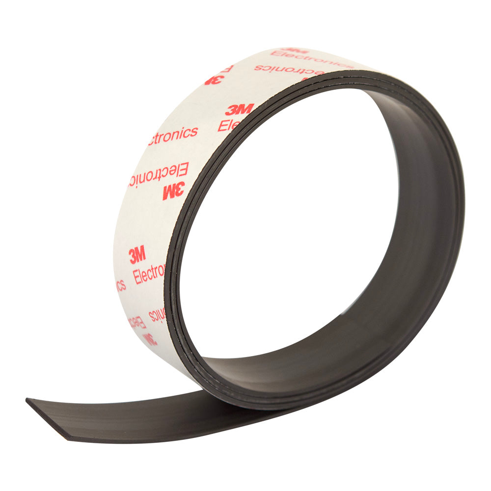 Magnafix Magnetic Tape with 3M Adhesive | 25mm x 1.6 mm x PER METRE | Supplied As Continuous Length | PART B