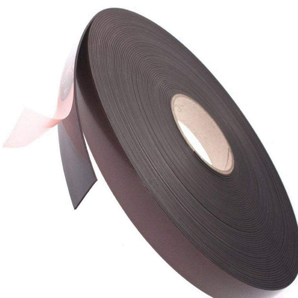 Magnafix Magnetic Tape with Tesa 4965 Adhesive - 25mm x 1.6mm | PER METRE | Supplied As Continuous Length | PART B