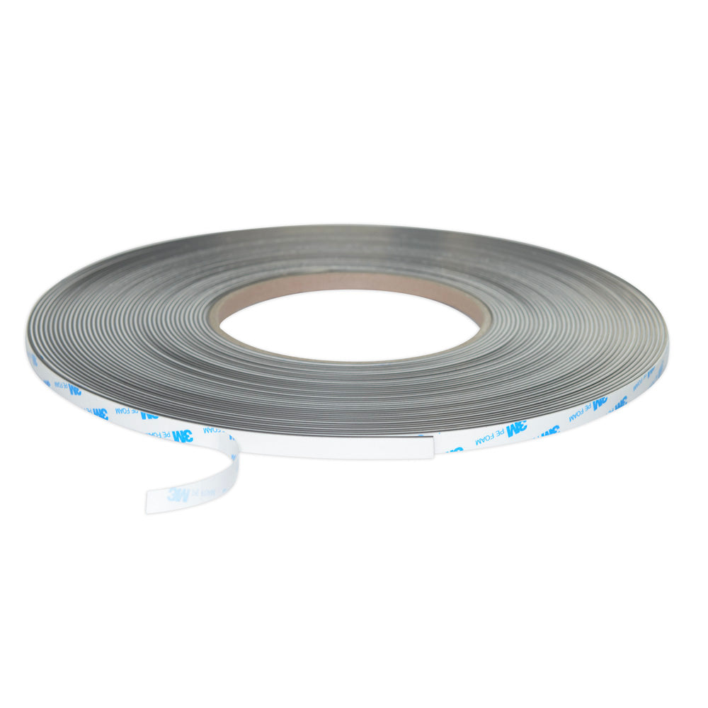 Magnafix Magnetic Tape with 3M White Foam Adhesive | 12.5mm x 1.5mm x 32m ROLL | PART A