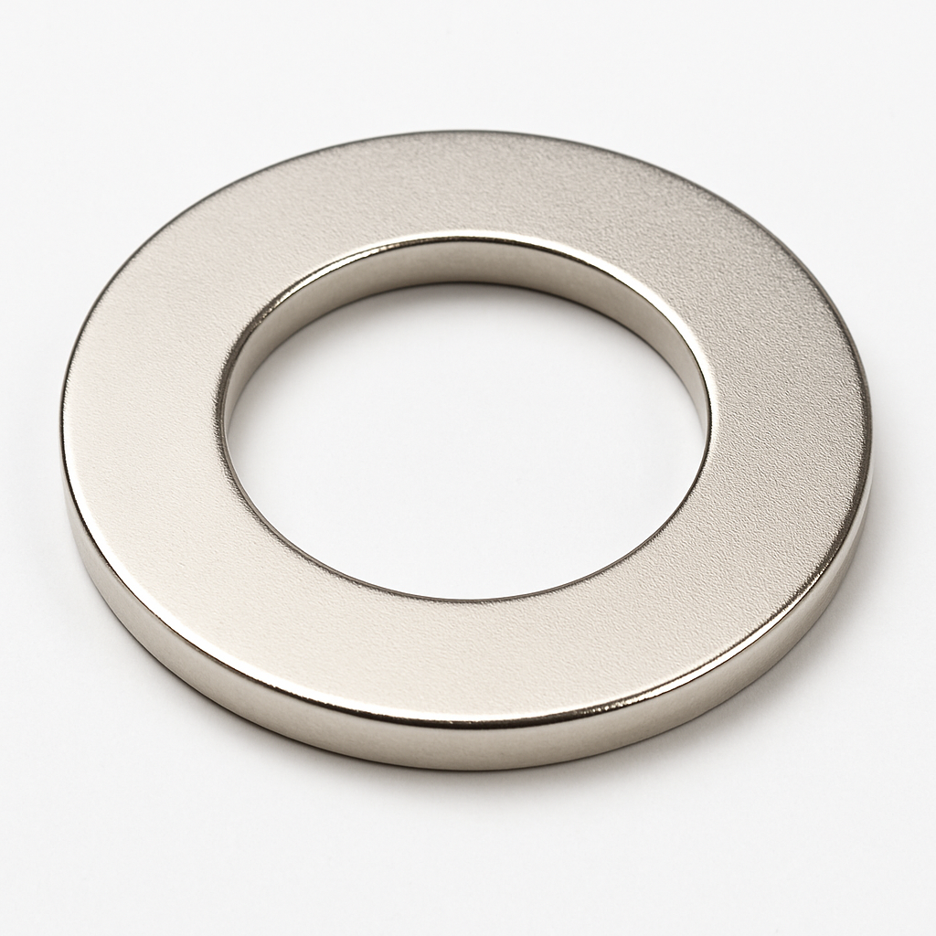 Neodymium Ring Magnet – OD24mm x ID15mm x H2mm | N35H | High Temperature ≤120°C