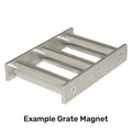 Rectangular Stainless Steel Bars for Grate Magnet Frame | 230mm x 50mm x 4.5mm | SOLD PER PAIR