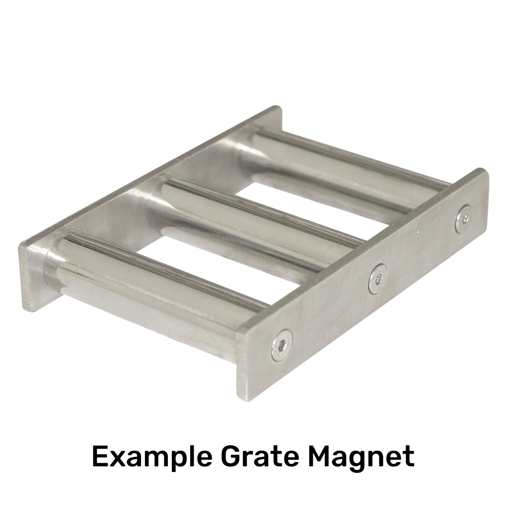 Rectangular Stainless Steel Bars for Grate Magnet Frame | 450mm x 40mm x 5mm | SOLD PER PAIR