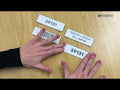 Magnetic Label Holder C-Channel Set – 50mm x 25mm x 1.1mm | Includes Plastic Cover and Insert Card