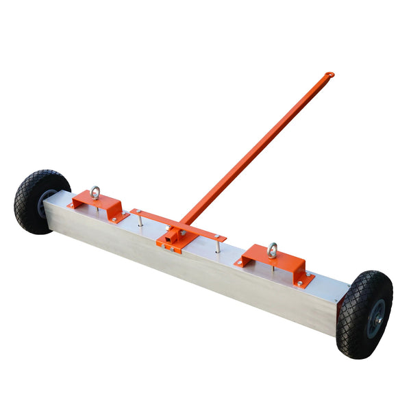 3-in-1 Towable Magnetic Sweeper with Quick Release | 48 inch