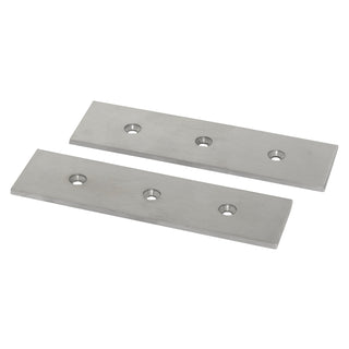 Rectangular Stainless Steel Bars | 180mm x 50mm x 4.5mm | SOLD PER PAIR