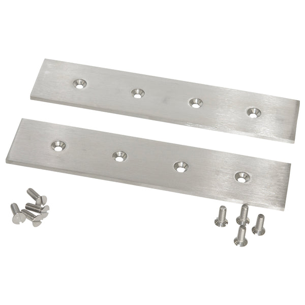 Rectangular Stainless Steel Bars for Grate Magnet Frame | 230mm x 50mm x 4.5mm | SOLD PER PAIR