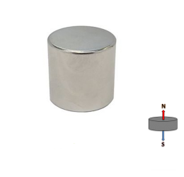 Neodymium Cylinder magnet 25.4mm x 50.8mm