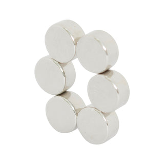Neodymium Disc Magnet - 6mm x 3mm | N48H | High Temperature ≤120ºC | Diametrically Magnetised