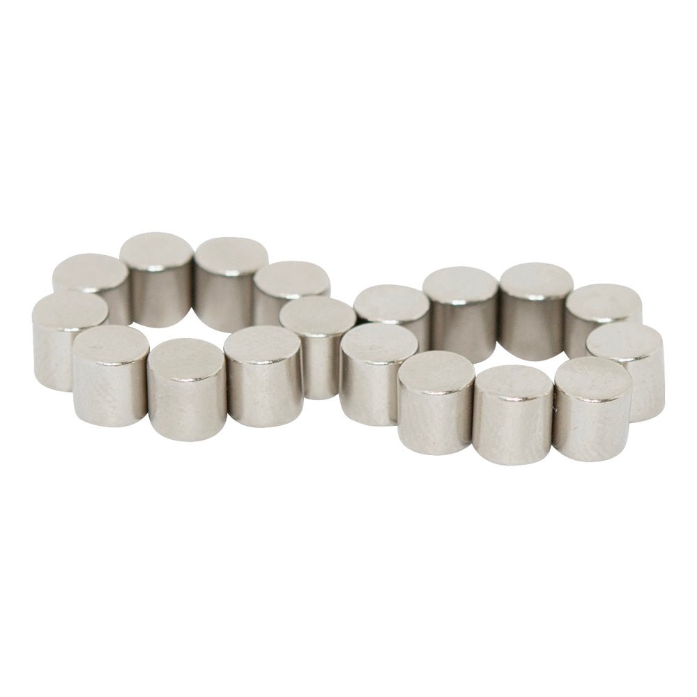 Neodymium Cylinder Magnet - 4mm x 4mm | N35H | High Temperature ≤120ºC | Diametrically Magnetised