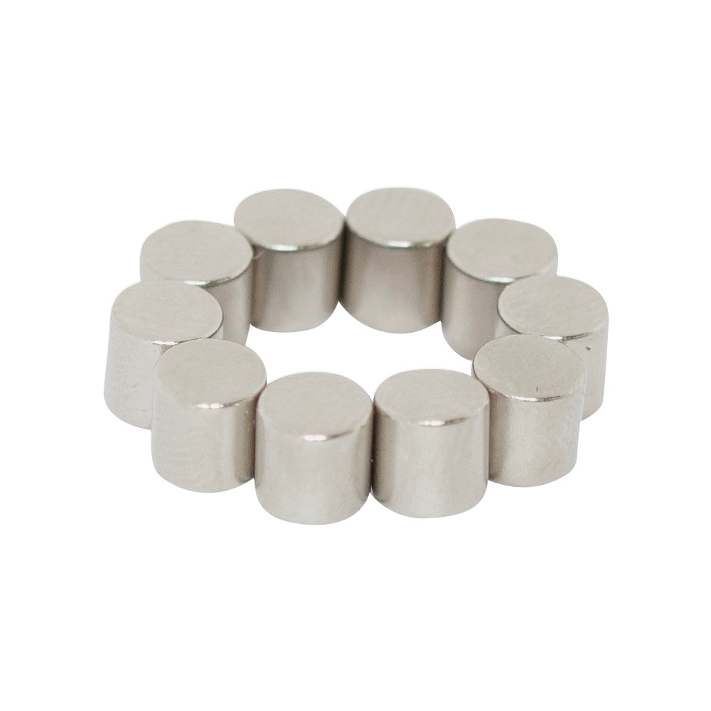 Neodymium Cylinder Magnet - 4mm x 4mm | N35H | High Temperature ≤120ºC | Diametrically Magnetised