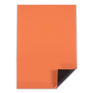 A4 Orange Magnetic Sheet | 297mm x 210mm | 0.8mm thick