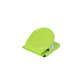Lime Green Square Round Memo Clip Magnet | 30mm
