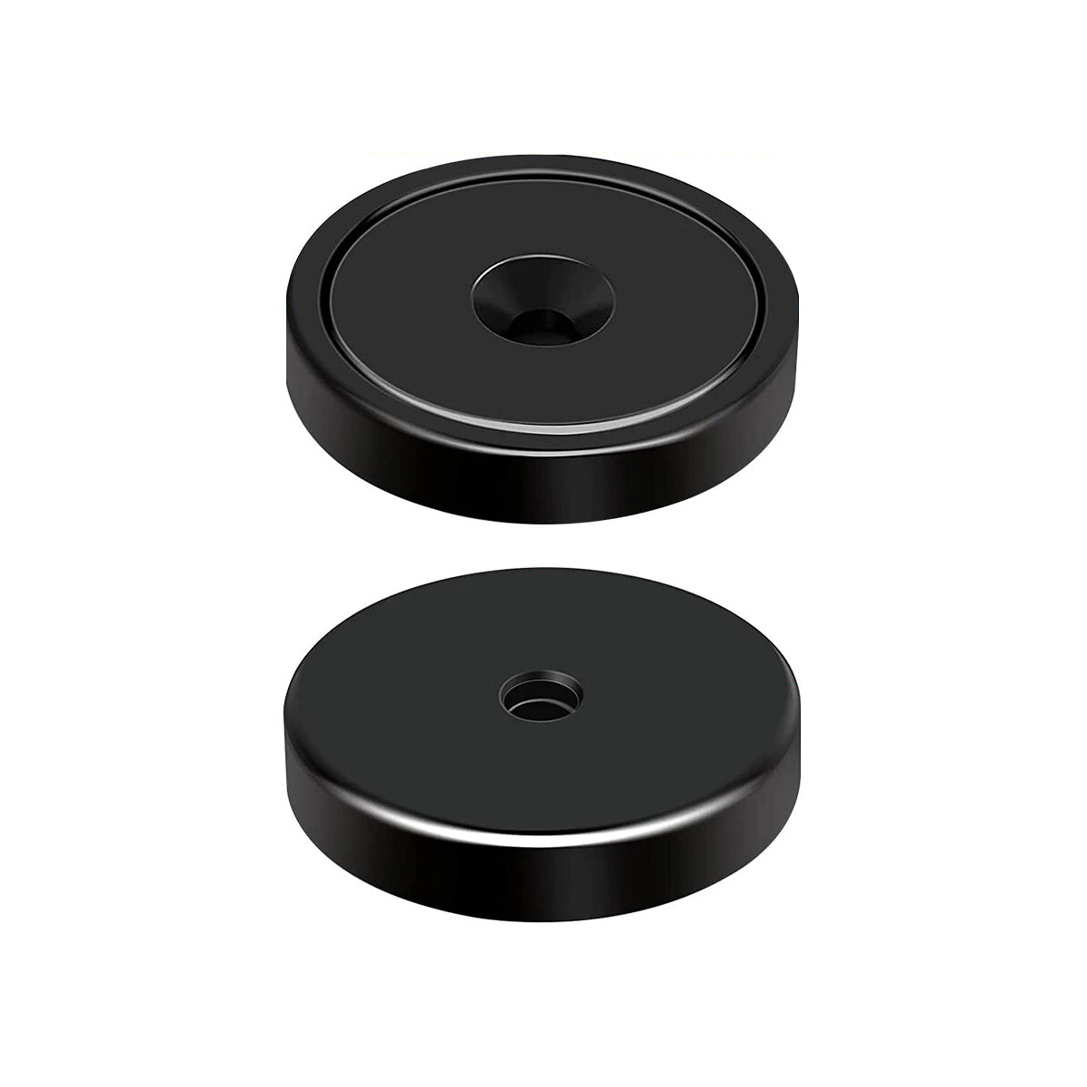 Neodymium Countersunk Pot Magnet with Black Epoxy Coating | D32mm x 8mm | Black Epoxy Coating | Rust Resistant