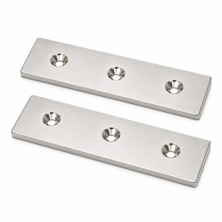 Mounting Plates for Grate Magnet Assembly