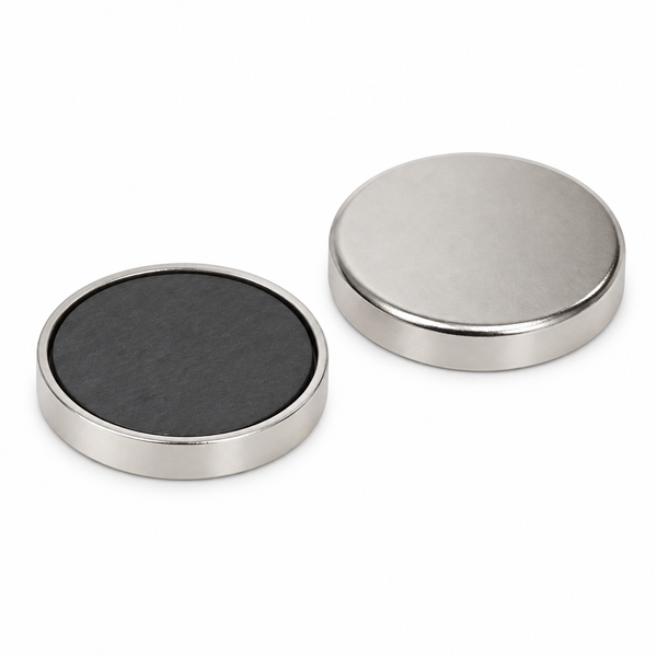 Capped Ferrite Disc Magnet - 20mm x 3mm