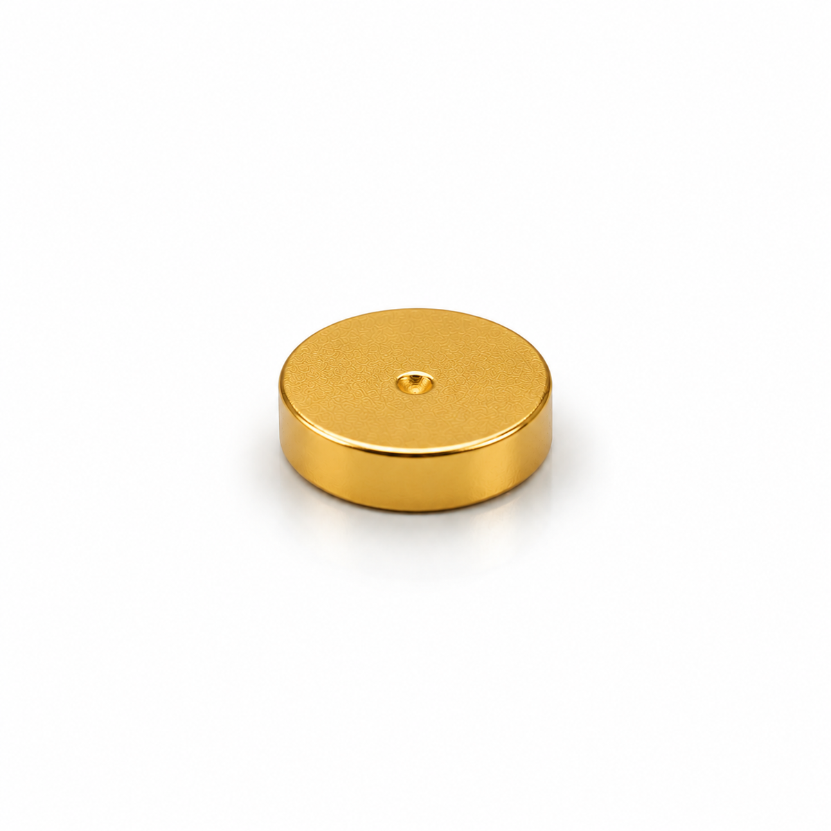 Neodymium Disc Magnet - 5mm x 1.5mm | Gold Coating | North Marked