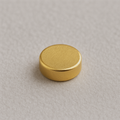 Neodymium Disc Magnet - 4.75mm x 1.5mm | Gold Coating