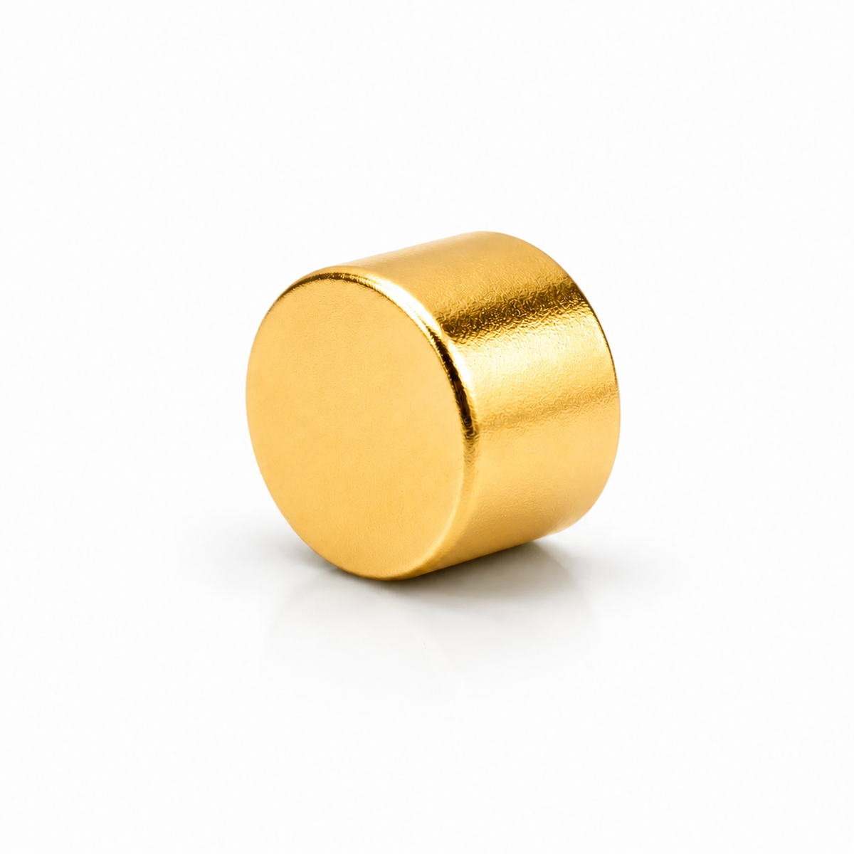 Neodymium Disc Magnet - 3mm x 2mm | Gold Coating
