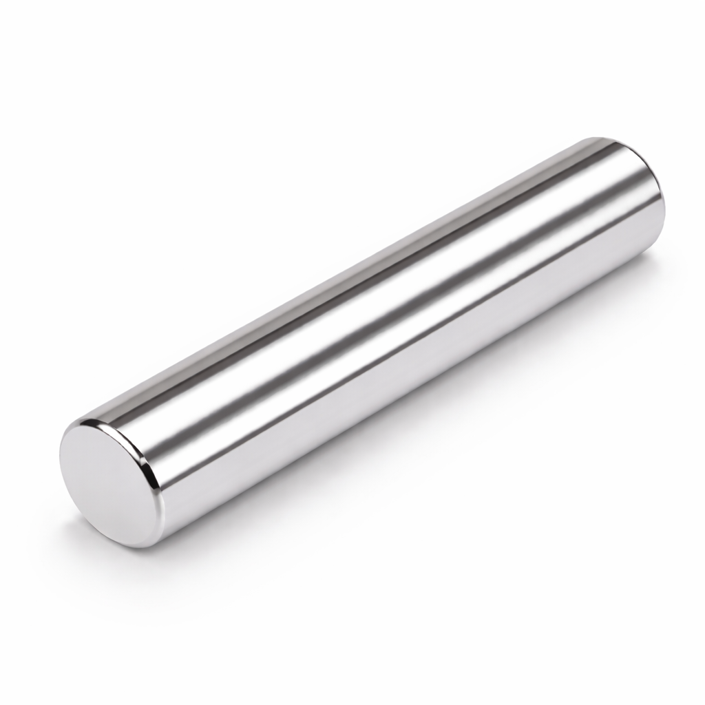 AMF Magnetics Neodymium Cylinder Magnet – D10mm x 50mm N44H High Temperature ≤120°C
