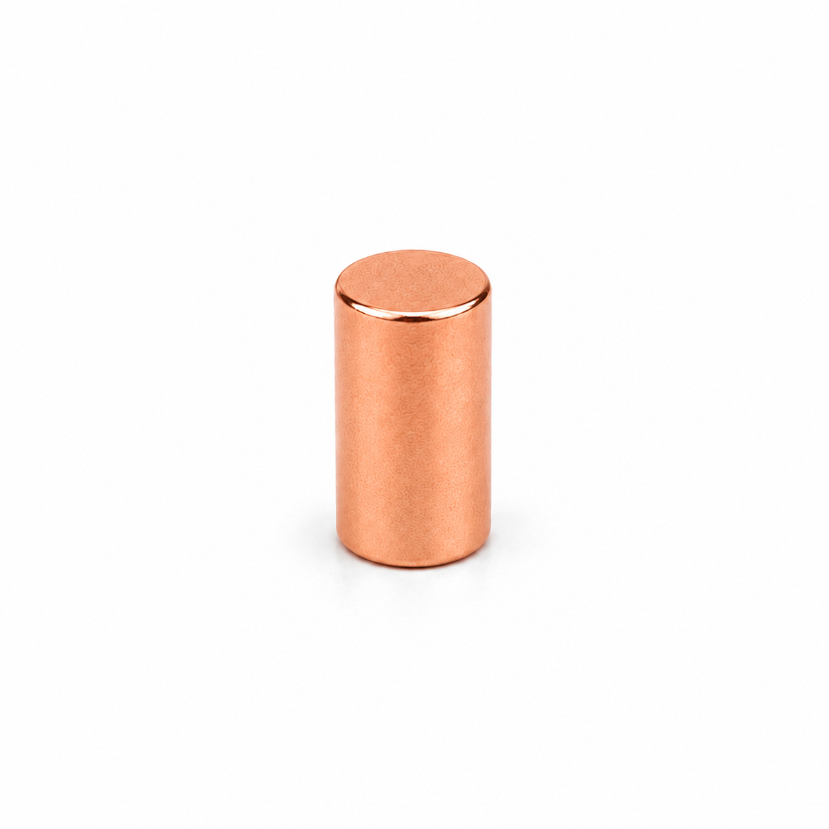 Neodymium Cylinder Magnet - 4mm x 10mm | N38 | Copper Coated