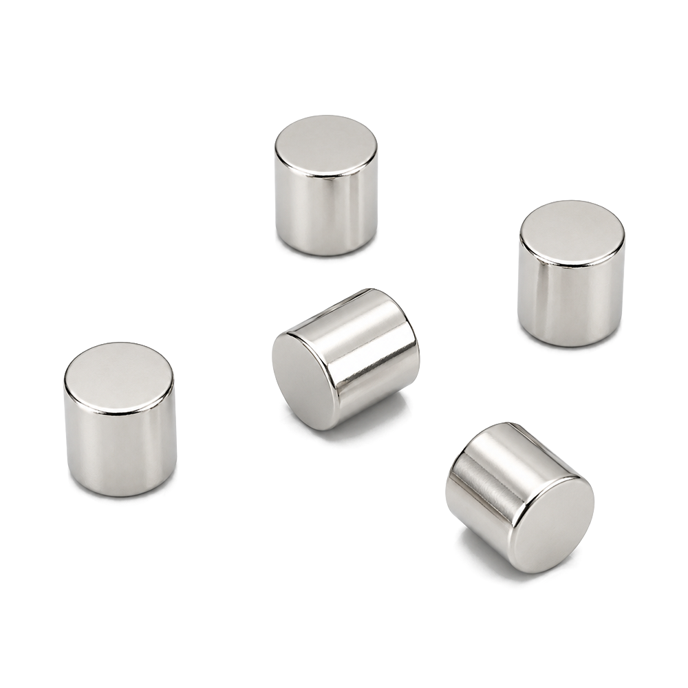 Neodymium Cylinder Magnet - 4mm x 4mm | N35H | High Temperature ≤120ºC | Diametrically Magnetised