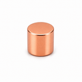 Neodymium Cylinder Magnet - 4mm x 5mm | N38 | Copper Coated