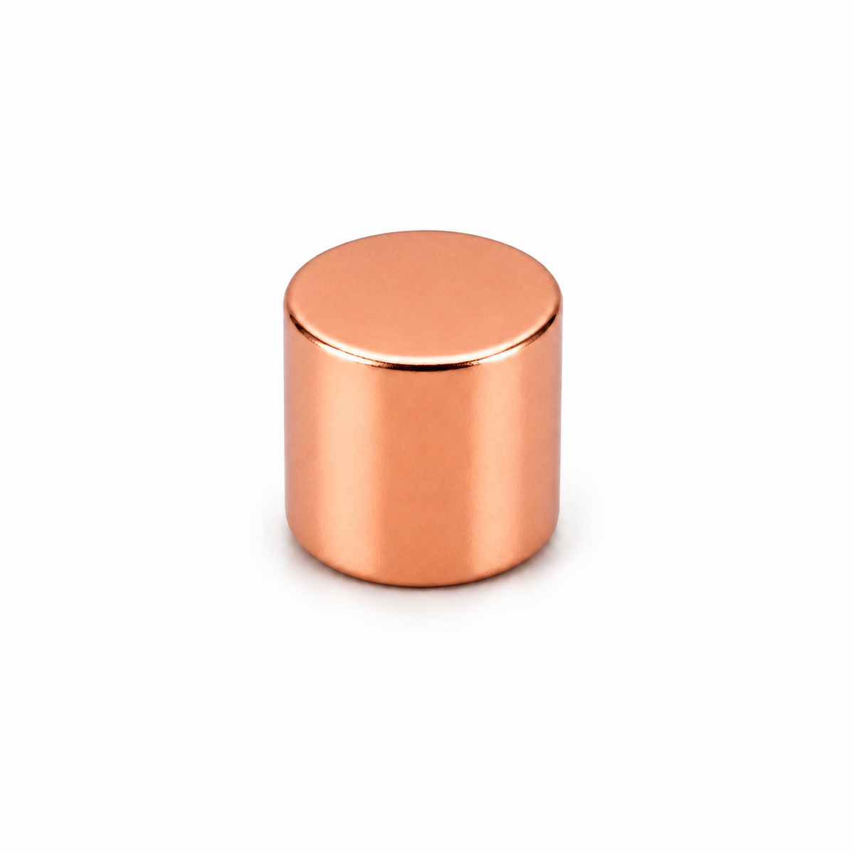 Neodymium Cylinder Magnet - 5mm x 6mm | N45 | Copper Coated