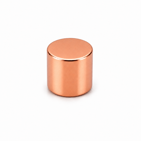 Neodymium Cylinder Magnet - 5mm x 6mm | N45 | Copper Coated