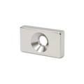 Neodymium Block Magnet - 20mm x 12mm x 5mm | Countersunk 5mm-10mm hole