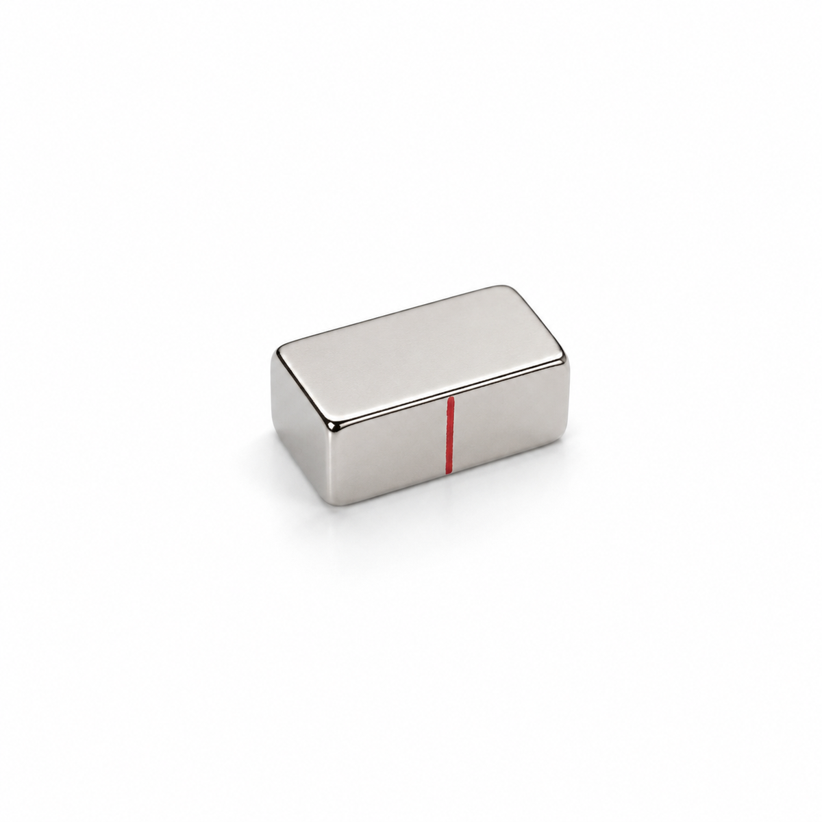 Neodymium Block Magnet - 9mm x 4.5mm x 7mm | N52 | Magnetised through 7mm width | North Marked