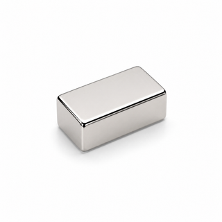 Neodymium Block Magnet - 21mm (L) x 13mm (W) x 8mm (H) | N50 | Magnetised Through 21mm Length