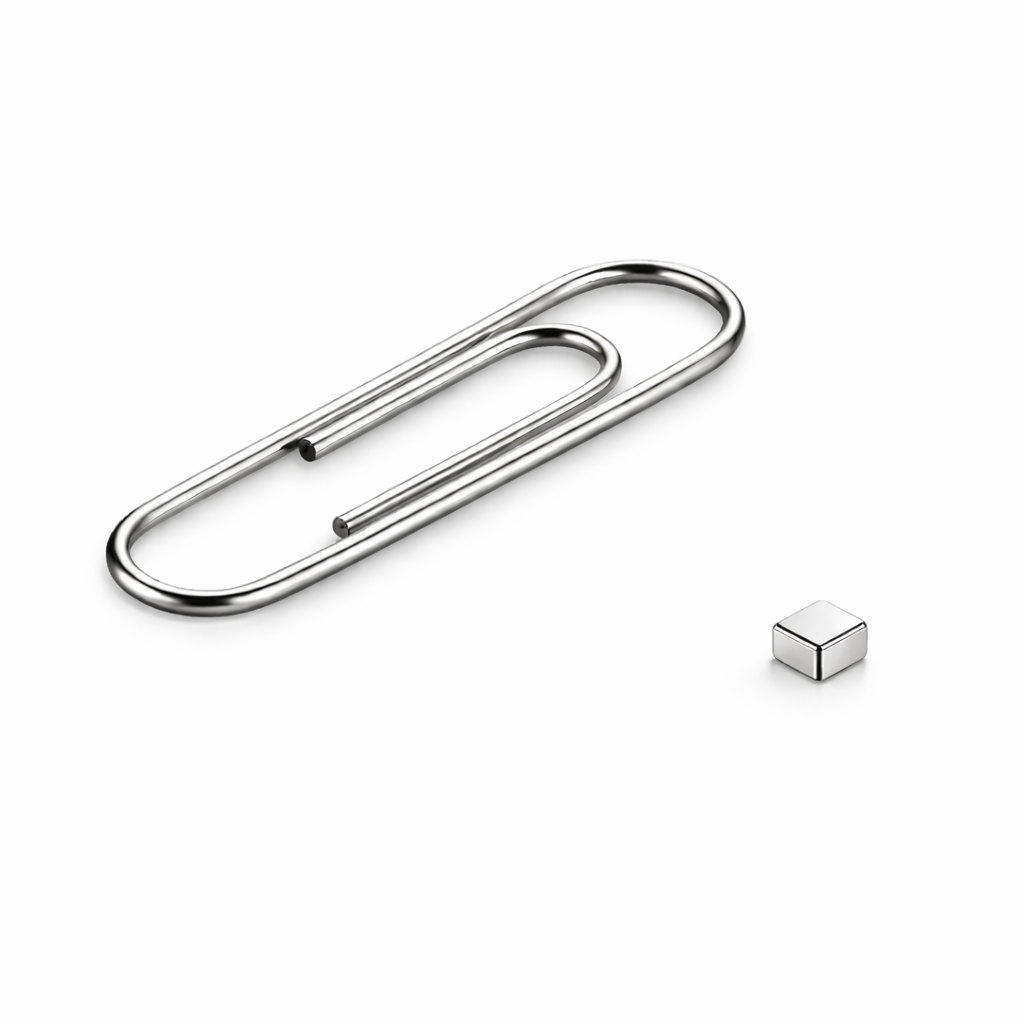 Neodymium Block Magnet - 2mm x 2mm x 1mm | N52