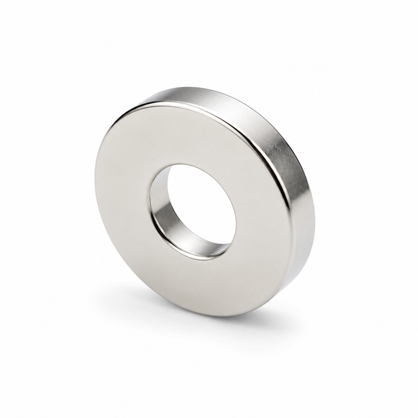 Neodymium Ring Magnet - (OD) 30mm x (ID) 12mm x (H) 5mm | N38