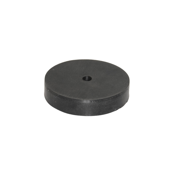 Rubber Coated Neodymium Ring Magnet - 75mm (OD) x 8mm (ID) x 15mm (H) I 6 Multi-Poled