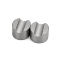 Samarium Cobalt (SmCo) Disc Magnet - D9.7mm x 5.88mm with 2mm Channel | Diametrically Magnetised
