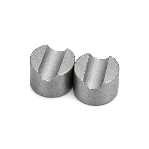 Samarium Cobalt (SmCo) Disc Magnet - D9.7mm x 5.88mm with 2mm Channel | Diametrically Magnetised