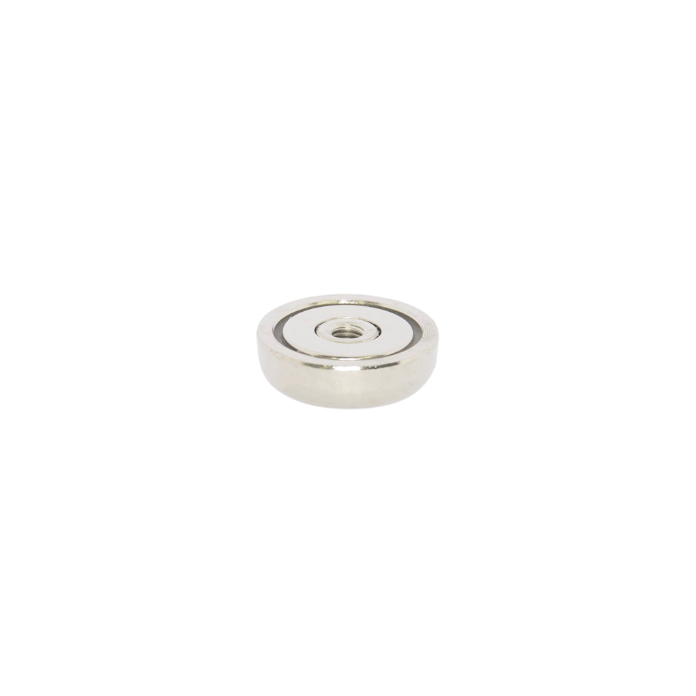 Neodymium Pot Magnet - Diameter 25mm x 7.7mm | M5 Internal Thread