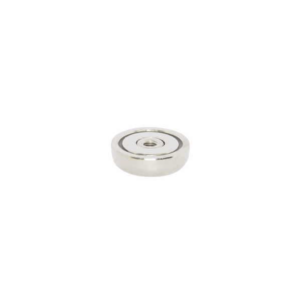 Neodymium Pot Magnet - Diameter 25mm x 7.7mm | M5 Internal Thread