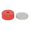 Alnico Shallow Pot Magnet - 19mm x 7.75mm | M4 Countersunk Hole