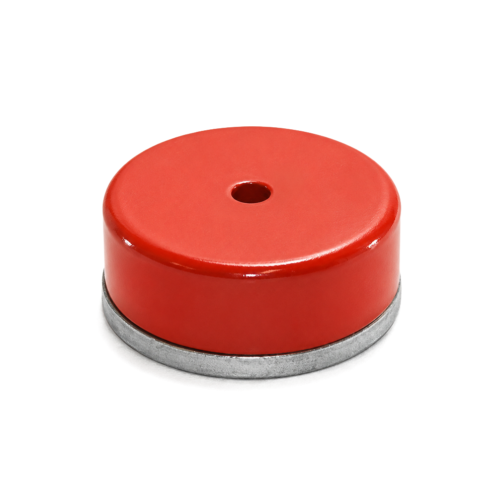 Alnico Shallow Pot Magnet - 28.5mm x 8.75mm | M5 Countersunk Hole