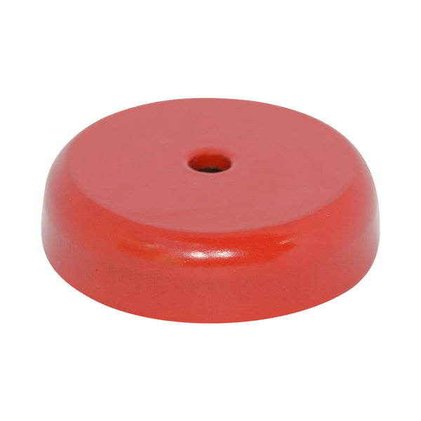 Alnico Shallow Pot Magnet - 38mm x 10.5mm | M6 Straight Through-Hole