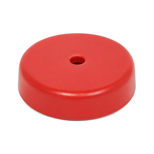 Alnico Shallow Pot Magnet - 38mm x 10.5mm | M6 Straight Through-Hole