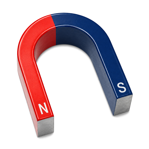 Alnico Horseshoe Magnet - 100mm x 85mm x 33.5mm