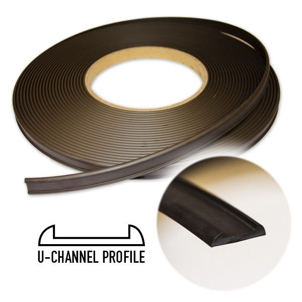 U-Channel Magnetic Strip | 18mm (W) x 3.93mm (T) x 18m ROLL