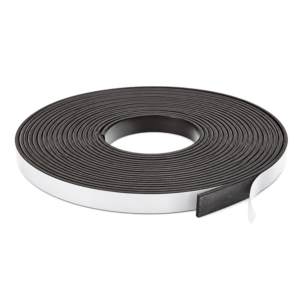 Self-Adhesive Magnetic Tape - 12.5mm x 0.8mm | 30m ROLL