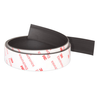 Magnafix Magnetic Tape with 3M Adhesive | 25mm x 1.6 mm x PER METRE | Supplied As Continuous Length | PART B