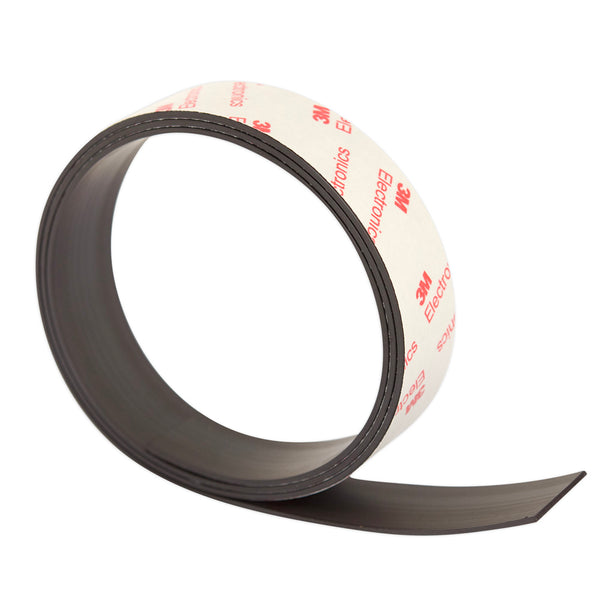 Magnafix Magnetic Tape with 3M Adhesive - 25mm x 1.6mm | PER METRE | Supplied As Continuous Length | PART A